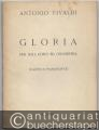 Gloria per Soli, Coro a 4 Voci miste ed Orchestra (= Musiche della "Raccolta Renzo Giordano" nella Biblioteca Nazionale di Torino). Canto e Pianoforte.