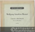 L'amero - Dein bin ich. Arie aus "Il Re pastore" KV 208 (= Edition Breitkopf, Nr. 5473). Ausgabe für Sopran, Violine und Klavier.