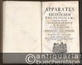 Apparatus ad Eruditionem Theologicam, Institutioni Tironum Congregationis S. Blasii O. S. B. in Silva Nigra Destinatus.