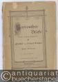 Bayreuther Briefe vom reinen Thoren. "Parsifal" von Richard Wagner.
