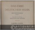 Sieben Messen zu vier bis sechs Stimmen (= Das Erbe deutscher Musik, Erste Reihe: Reichsdenkmale, Band 5. Abteilung Motetten und Messen, Band 1).