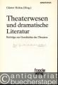 Typen dramatischer Musik im Spätbarock (= Sonderdruck aus: Theaterwesen und dramatische Literatur. Beiträge zur Geschichte des Theaters).