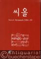 Ssi-ol. Almanach 2004-09 der Internaitonalen Isang Yun Gesellschaft e. V.
