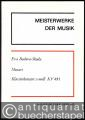 Mozart. Klavierkonzert c-moll KV 491 (= Meisterwerke der Musik, Heft 10).