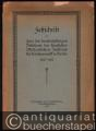 Festschrift zur Feier des hundertjährigen Bestehens des Staatlichen Akademischen Instituts für Kirchenmusik in Berlin 1822-1922.