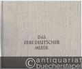 Quartette für drei Melodieinstrumente und Generalbass (= Das Erbe deutscher Musik, Band 104. Abteilung Kammermusik, Band 9).