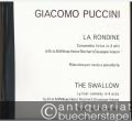 La Rondine. Commedia lirica in 3 atti / The Swallow. Lyrical comedy in 3 acts. Riduzione per canto e pianoforte / Vocal score.