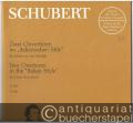 Zwei Ouvertüren im "italienischen Stile" für Klavier zu vier Händen D 592, 597 [Bearbeitungen des Komponisten von D 590 und D 591] (= Urtext der Neuen Schubert-Ausgabe, BA 5627).