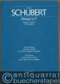 Messe in F / Mass in F major D 105 (1814) für Soli SATB, Coro SATB, 2 Oboi, 2 Clarinetti, 2 Fagotti, 2 Corni, 2 Trombe, 3 Tromboni, Timpani, 2 Violini, Viola, Violoncello, Contrabasso und Organo (= Carus CV 40.656/03 / Bärenreiter BA 5531a). Klavierauszug.