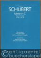 Messe in C / Mass in C major D 452 (op. 48) für Soli SATB, Coro SATB, 2 Violini, Violoncello, Contrabasso und Organo, 2 Oboi o Clarinetti ad libitum, 2 Trombe e Timpani ad libitum (= Carus CV 40.658/03 / Bärenreiter BA 5622a). Klavierauszug.