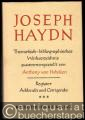 Musik (Bücher/Noten) » Musikwissenschaft - Joseph Haydn. Thematisch-bibliographisches Werkverzeichnis. Bd. 1-3 (so vollständig).