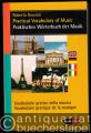 Practical Vocabulary of Music. Praktisches Wörterbuch der Musik. Vocabulario pratico della musica. Vocabulaire pratique de la musique (= Serie Musik 8279).