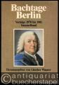 Bachtage Berlin. Vorträge 1970 bis 1981 Sammelband.