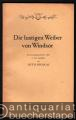 Die lustigen Weiber von Windsor [Textbuch] (= Tagblatt-Bibliothek, Nr. 382).