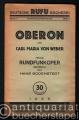 Oberon (= Deutsche Rufu Bücherei. Reihe A, Rundfunkoperntexte, Heft 1).