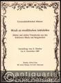 Musik an westfälischen Adelshöfen. Seltene und schöne Notendrucke aus den Schlössern Rheda und Burgsteinfurt.