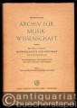 Musikgeschichte und Gegenwart. Eine Aufsatzfolge. Teil 1: Von musikgeschichtlichen Epochen (= Beihefte zum Archiv für Musikwissenschaft, Band 1).