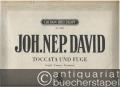 Toccata und Fuge f-Moll für Orgel (1928) (= Edition Breitkopf, Nr. 5597).