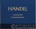 Wassermusik / Feuerwerksmusik HWV 348-351 (= Hallische Händel-Ausgabe. Serie IV, 13). DVfM 4018.
