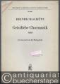 Also hat Gott die Welt geliebt (= Heinrich Schütz, Geistliche Chormusik 1648, Nr. 12. Breitkopf & Härtels Partitur-Bibliothek, Nr. 3362). Fünfstimmig.