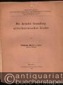 Die Arundel Sammlung mittellateinischer Lieder (= Abhandlungen der königlichen Gesellschaft der Wissenschaften zu Göttingen. Philologisch-Historische Klasse. Neue Folge, Bd. XI, Nro. 2).