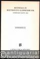 Das gespaltene Werk. Beethovens Streichquartett Op. 130/133 (Sonderdruck aus: Beiträge zu Beethovens Kammermusik. Symposion Bonn 1984).