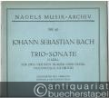 Trio-Sonate d-Moll für zwei Violinen, Klavier oder Orgel, Violoncello ad libitum (= Nagels Musik-Archiv, Nr. 49).