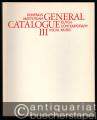 General Catalogue. Dutch Contemporary Vocal Music. Bd. III.