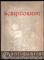 Scriptorium (= Revue Internationale des Etudes Relatives aux Manuscrits / International Review of Manuscript Studies, Tome VII, No. 2).