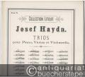 Trio No. 5 (= Josef Haydn. Trios pour Piano, Violon et Violoncelle. Collection Litolff, Band 75 No. 5).