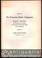Auszug aus The Worcester Music-Fragments.