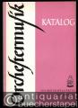 Orchestermusik. Katalog 1962.