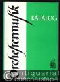 Orchestermusik. Katalog 1971.