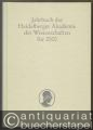 Jahrbuch der Heidelberger Akademie der Wissenschaften für 2000.