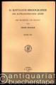 G. Raynauds Bibliographie des altfranzösischen Liedes. Erster Teil.