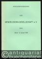Mitgliederverzeichnis der Mendelssohn-Gesellschaft e. V.