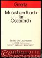 Musikhandbuch für Österreich. Struktur und Organisation in 2500 Stichworten. Namen, Adressen, Information (= Doblinger 09560).