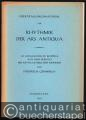 Übertragungsmaterial zur Rhythmik der Ars Antiqua (= Musikwissenschaftliche Studienbibliothek, Heft 8) [2 Hefte].