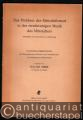 Das Problem der Melodieformel in der einstimmigen Musik des Mittelalters. Dargestellt und entwickelt am Lutherchoral.