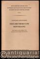 Der Rhythmus im Minnesang. Eine Kritik der literar- und musikhistorischen Forschung (= Münchener Texte und Untersuchungen zur deutschen Literatur des Mittelalters, Bd. 3).