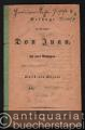 Gesänge zu der Oper: Don Juan. In zwei Aufzügen [Textbuch].