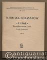 Antar. Symphonische Suite (Zweite Symphonie) Op. 9 (= Breitkopf & Härtels Partitur-Bibliothek, Nr. 3611).