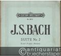 Suite Nr. 2 D moll / D minor / Re mineur (= Edition Breitkopf, Nr. 3972). Violoncello solo.