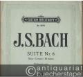 Suite Nr. 6 D dur / D major / Re majeur (= Edition Breitkopf, Nr. 3976). Violoncello solo.