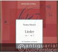 Lieder op. 1 / op. 7 für Singstimme und Klavier (= Edition Bote & Bock, BB 1525).