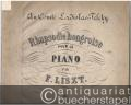 Rhapsodie hongroise pour le Piano. II. Erleichterte Ausgabe für Pianoforte von Franz Bendel.