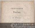 Concerto No. 2 pour le Violon arrangé avec Accompagnement de Piano par F. Hermann composé par R. Kreutzer [nur die Violinstimme].