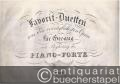 Favorit-Duetten aus den vorzüglichsten Opern für Gesang mit Begleitung des Piano-Forte, No. 66.