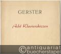 Acht Klavierskizzen (= Collection Litolff, Nr. 5442).