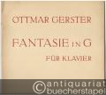 Fantasie in G für Klavier zu zwei Händen (= Collection Litolff, Nr. 5477).